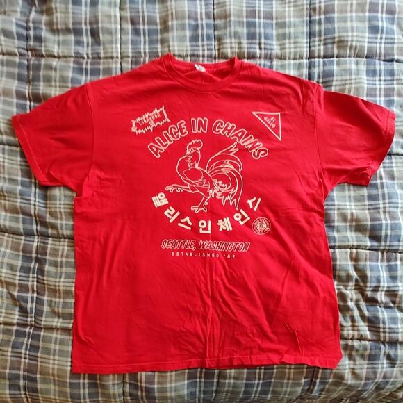 Alice in Chains Super RARE Sriracha Black Friday 2016 Official T-Shirt 2XL XXL